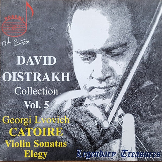 Georgy Catoire, David Oistrach : Collection, Vol. 5 . Violin Sonatas, Elegy (CD, Comp, RM)