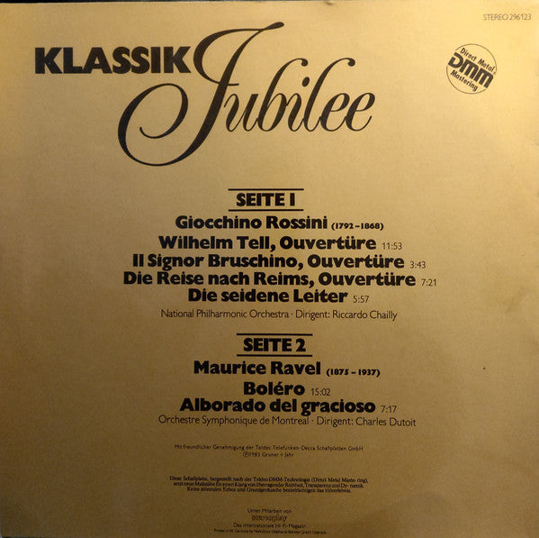 Various : Thorens The Reference 1883 · 1983 (LP, Comp, Ltd)