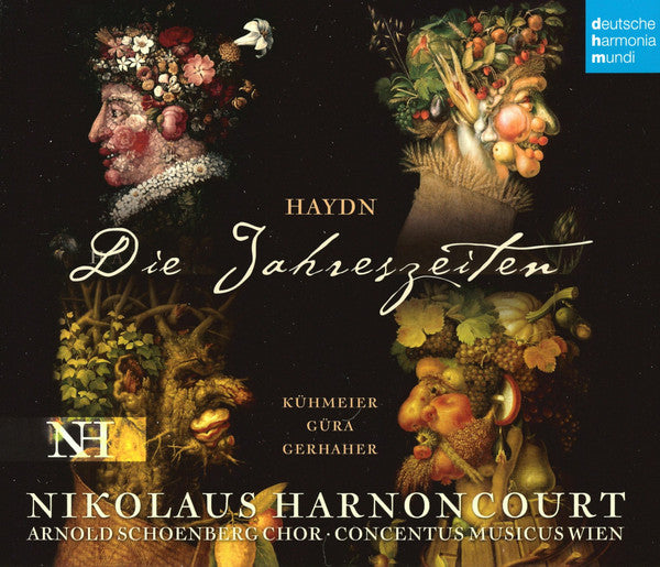 Joseph Haydn – Nikolaus Harnoncourt, Arnold Schoenberg Chor, Concentus Musicus Wien : Die Jahreszeiten (2xCD, Album, RE + CD-ROM, Enh)