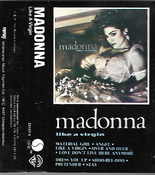 Madonna : Like A Virgin (Cass, Album, RE)