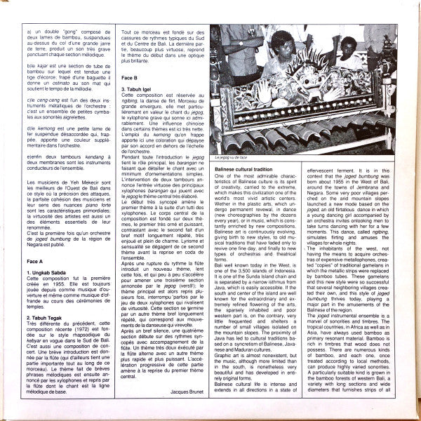 Joged Yeh Mekecir : Bali: Joged Bumbung (LP, Album, RE)