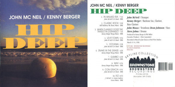 John McNeil / Kenny Berger : Hip Deep (CD, Album)