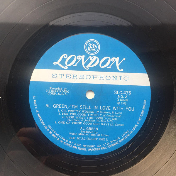 Al Green : I'm Still In Love With You (LP, Album)