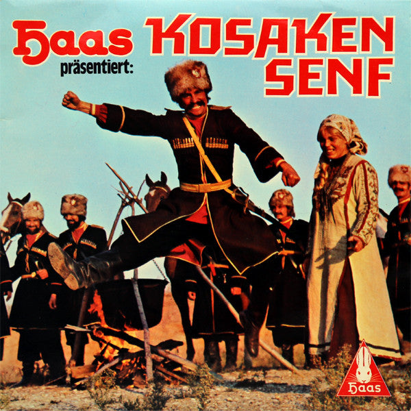 Gerhard Heinz / Boris Rubaschkin : Haas Präsentiert: Kosaken Senf (7", EP, Red)