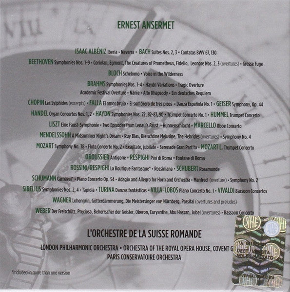 Ernest Ansermet : The Great European Tradition (31xCD, Mono + Box, Comp)