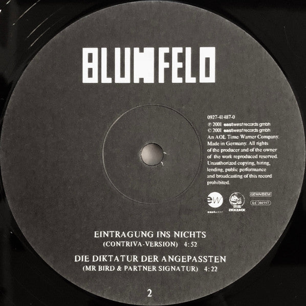 Blumfeld : Wellen Der Liebe (12", Maxi)
