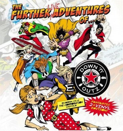 Joe Elliott's Down 'N' Outz : The Further Live Adventures Of... (2xLP, Album)