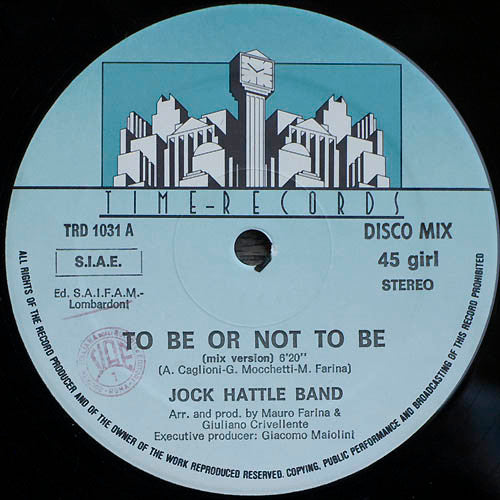 Jock Hattle : To Be Or Not To Be (12", 1st)
