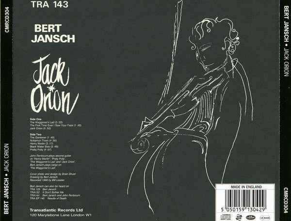 Bert Jansch : Jack Orion (CD, Album, RE, RM, RP)