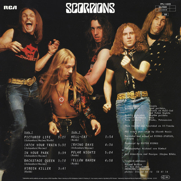 Scorpions : Virgin Killer (LP, Album, RP)