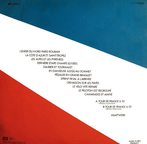 Kraftwerk : Tour De France (12", Maxi)