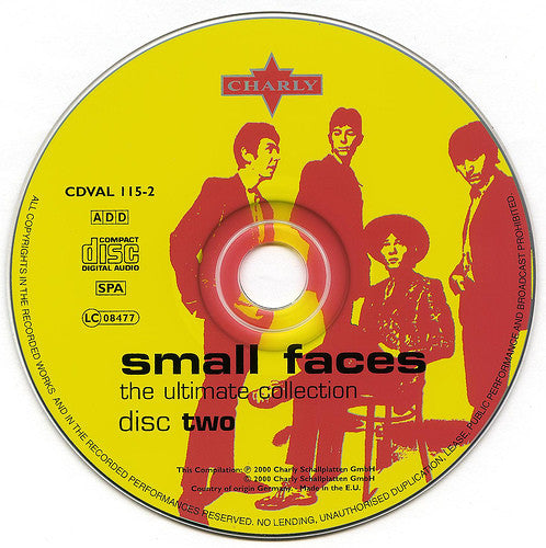 Small Faces : The Ultimate Collection (2xCD, Comp, RM, Sli)