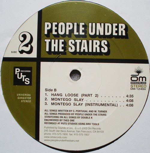 People Under The Stairs : Acid Raindrops (12")