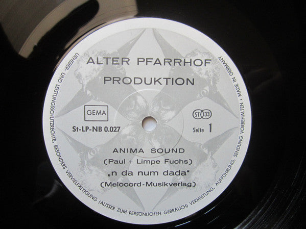 Anima-Sound : Musik Für Alle (LP, Album)