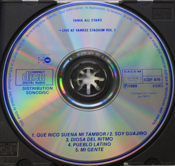 Fania All Stars : Live At Yankee Stadium (Vol. 1) (CD, RE)
