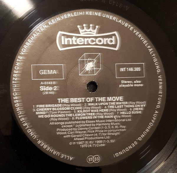 The Move : The Best Of The Move (LP, Comp)