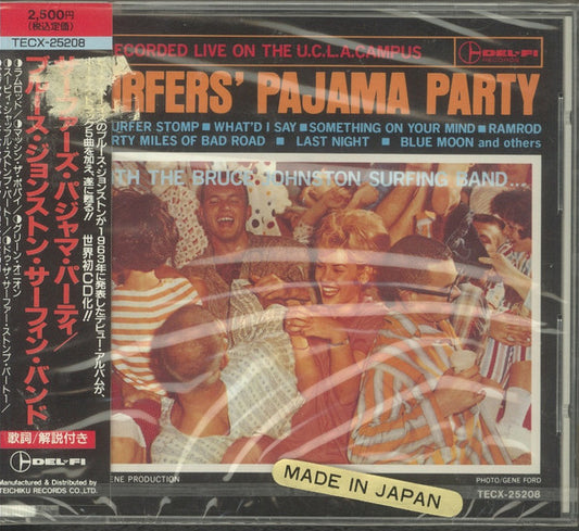 The Bruce Johnston Surfing Band : Surfers' Pajama Party (CD, Album, RE)