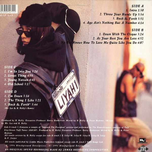 Aaliyah : Age Ain't Nothing But A Number (2xLP, Album)