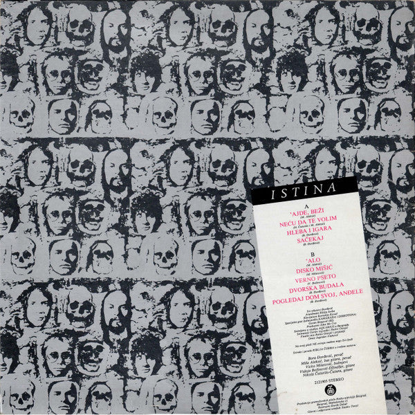 Riblja Čorba : Istina (LP, Album)