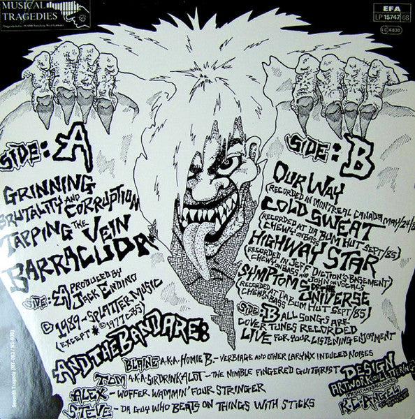 The Accüsed : Hymns For The Deranged (LP, Album)