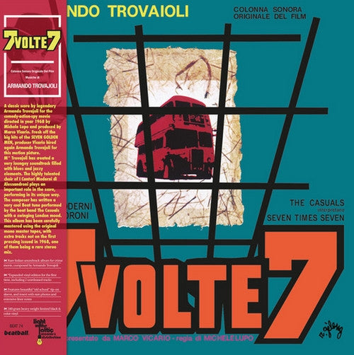 Armando Trovajoli* : 7 Volte 7 (Colonna Sonora Originale Del Film) (LP, Album, Mono, Ltd, RE, Ora)