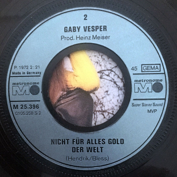 Gaby Vesper : No, No, Caballero / Nicht Für Alles Gold Der Welt (7", Single)