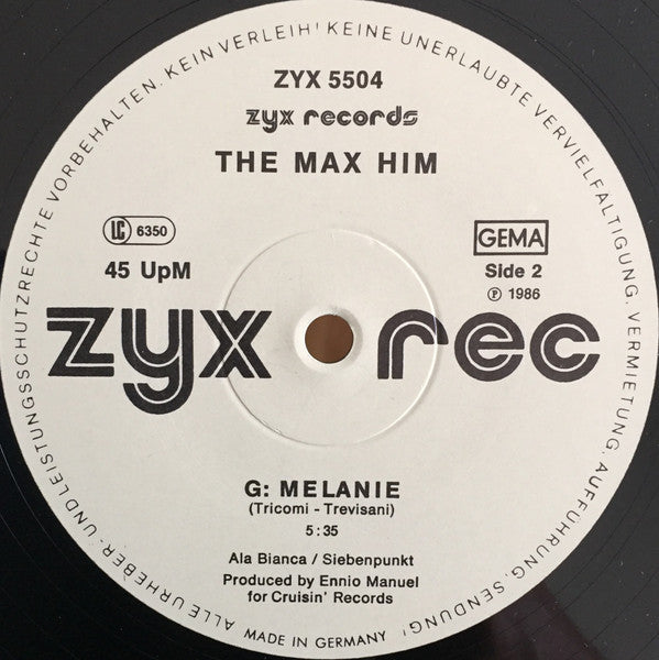 Max-Him : Melanie (Remix) (12", Maxi)