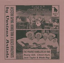 Various : Western Swing, Honky Tonk & Blues Highlights (CD, Comp, Mono)