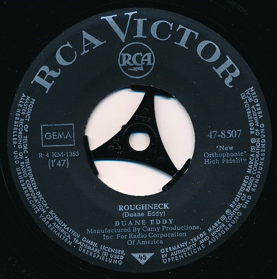 Duane Eddy : Moon Shot / Roughneck (7", Single)