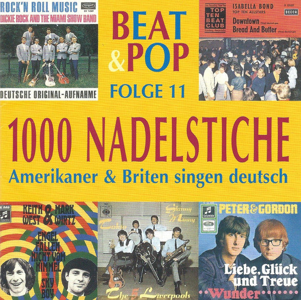 Various : 1000 Nadelstiche - Amerikaner & Briten Singen Deutsch - Folge 11 (Beat & Pop) (CD, Comp)