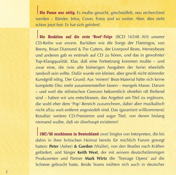 Various : 1000 Nadelstiche - Amerikaner & Briten Singen Deutsch - Folge 11 (Beat & Pop) (CD, Comp)