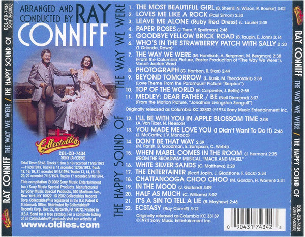 Ray Conniff : The Way We Were / The Happy Sound Of Ray Conniff (CD, Album, Comp)