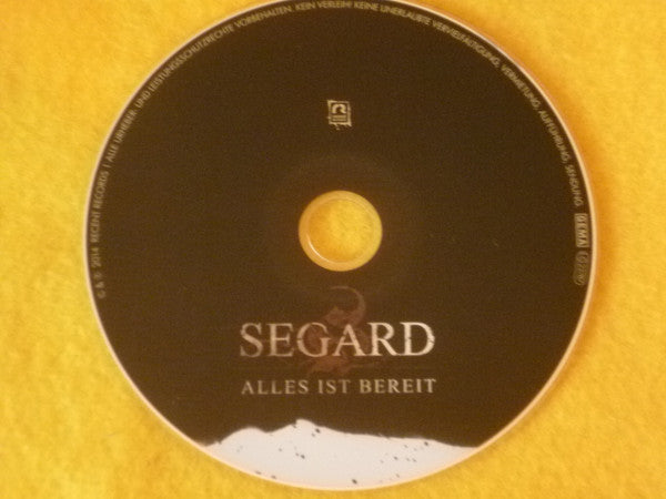 Segard : Alles Ist Bereit (CD, Maxi)