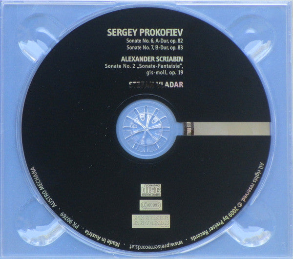 Sergei Prokofiev | Alexander Scriabine / Stefan Vladar : Prokofiev/Scriabin Klaviermusik (CD, Album, Dig)