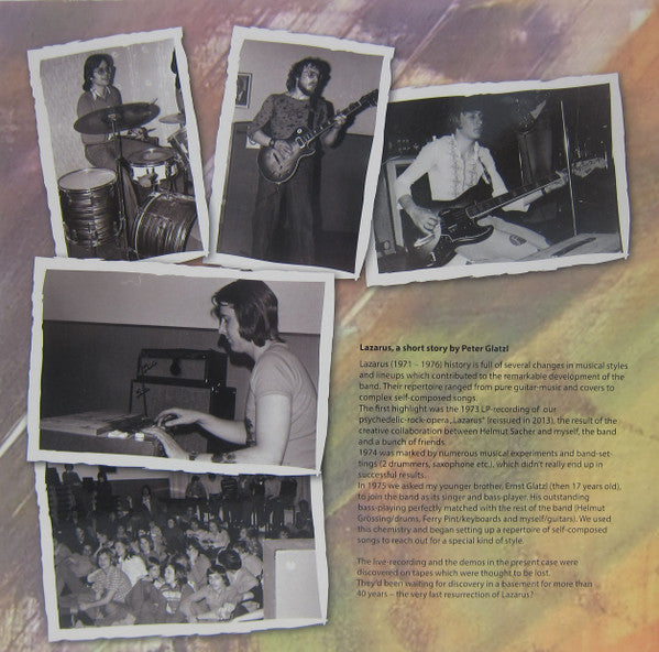 Lazarus (15) : Demos & Live 1975 (LP, Ltd, Vio)