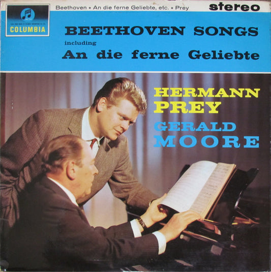 Hermann Prey / Gerald Moore : Beethoven Lieder (LP)