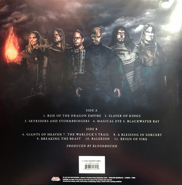 Bloodbound : Rise Of The Dragon Empire (LP, Album, Ltd, Ora)