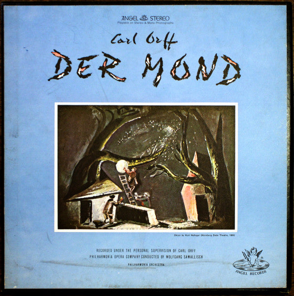 Carl Orff : Der Mond (2xLP, RP + Box)
