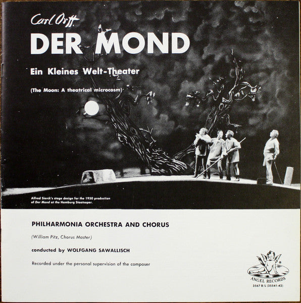 Carl Orff : Der Mond (2xLP, RP + Box)