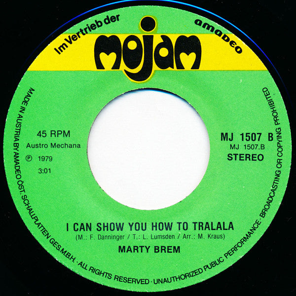 Marty Brem : She's Dynamite (7", Single)