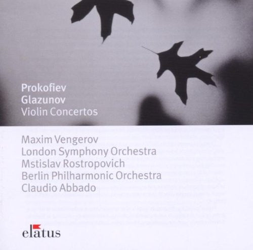 Maxim Vengerov : Prokofiev Glazunov - Violin Concertos (CD, Comp, RE)