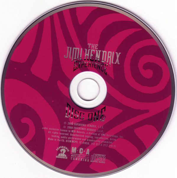 The Jimi Hendrix Experience : The Jimi Hendrix Experience (4xCD, RM + Box, Comp, Vel)
