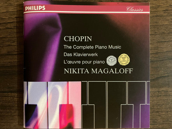 Chopin*, Nikita Magaloff : The Complete Piano Music = Das Klavierwerk = L'Œuvre Pour Piano (13xCD, RE, PMD + Box, Comp)