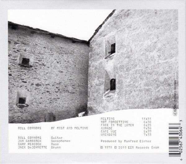 Bill Connors : Of Mist And Melting (CD, Album, RE)