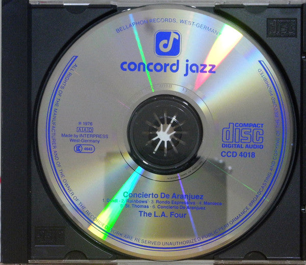 The L.A. 4* : Concierto De Aranjuez (CD, Album, RE)