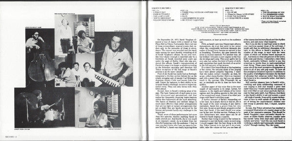 Sarah Vaughan : "Live" In Japan (2xCD, RE, RM, Pap)