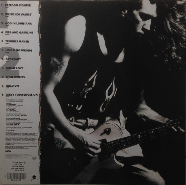 Steve Jones (2) : Fire And Gasoline (LP, Album)