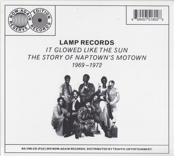 Various : Lamp Records (It Glowed Like The Sun: The Story Of Naptown's Motown 1969-1972) (2xCD, Comp + CD, Album + CD, Album)
