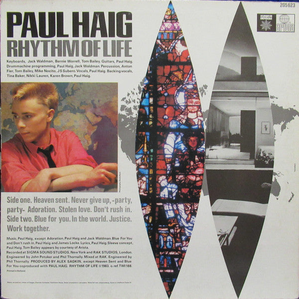 Paul Haig : Rhythm Of Life (LP, Album)
