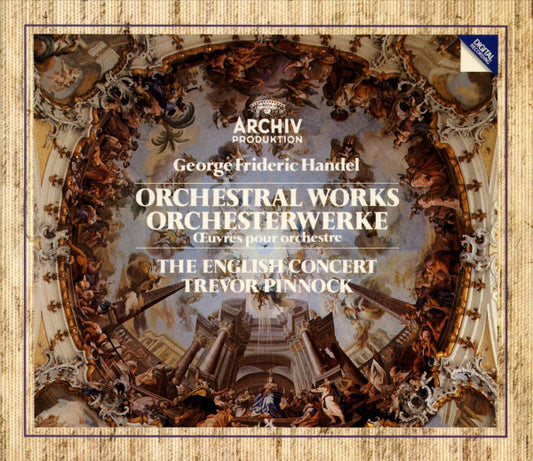 Georg Friedrich Händel, The English Concert, Trevor Pinnock : Orchestral Works (6xCD, Comp + Box, RE, Sli)